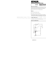 Kohler 10416T-B Installation Instructions