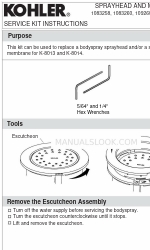 Kohler 1083258 Service-Kit-Anleitung