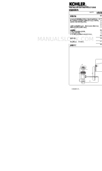 Kohler 11679T Instrucciones de instalación