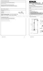 Kohler 12959-4 Instructions d'installation