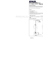 Kohler 12969T-B Instructions d'installation