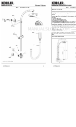 Kohler 18464 Instruções de instalação