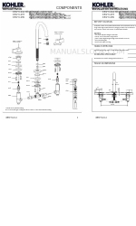 Kohler 21902T-4-3GC Інструкція з монтажу