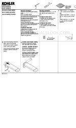 Kohler 23510-BL Manuale di installazione