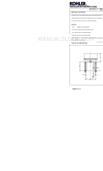 Kohler 23776T-7 Installation Instructions