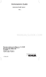 Kohler 6856-SN Homeowner's Manual