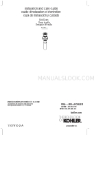 Kohler 7129-A-PB Installation And Care Manual