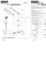 Kohler 72282T-4 Installation Instructions Manual