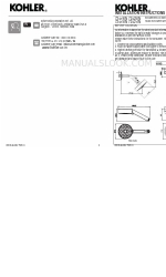 Kohler 72415IN Installation Instructions