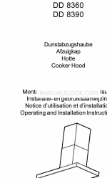 AEG DD 8360 Посібник з експлуатації та встановлення