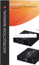 A-Neuvideo ANI-527RX Manual de instrucciones