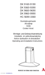 AEG HC 33360 Operating And Installation Instructions