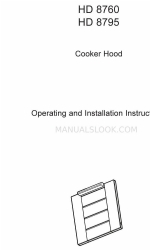 AEG HD 8795 Operating And Installation Instructions