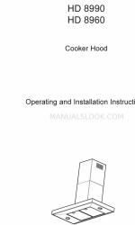 AEG HD 8990 Operating And Installation Instructions