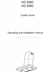 AEG HD 8990 Operating And Installation Instructions