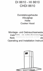 AEG HI 8610 Instrucciones de uso e instalación