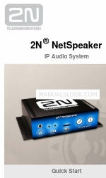 2N NetSpeaker Quick Start