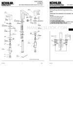 Kohler STRAYT 37331A-4ND Instrukcje instalacji