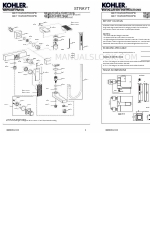 Kohler STRAYT 45370T-B4 Instrucciones de instalación