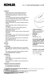 Kohler Sunstruck K-1967-GHW Manuale di avvio rapido