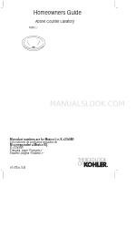 Kohler Timpani K-2277-M Homeowner's Manual