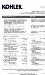 Kohler VEIL HT100 MEC IWT Installation Instructions Manual