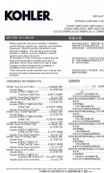 Kohler VIA K-20629T-BW 取付説明書