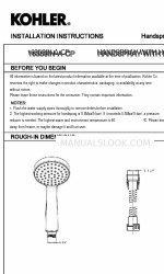 Kohler 16359IN-A-CP Instrukcje instalacji