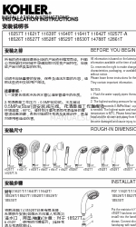 Kohler 18527T Instructions d'installation