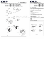 Kohler 77981T-8 Instruções de instalação