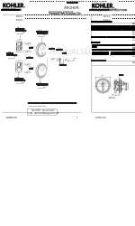 Kohler ARCHER 6220X-4 Инструкции по установке