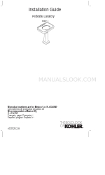 Kohler Bancroft K-2347 Посібник з монтажу