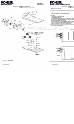 Kohler BEITOU K-72830T-L-CP インストレーション・インストラクション