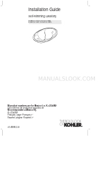 Kohler Cantata K-2199 Manual de instalação