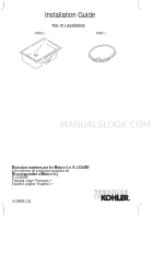 Kohler Caxton K-2216 Manual de instalação