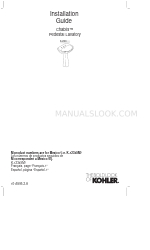 Kohler Chablis K-2081 Manual de instalação