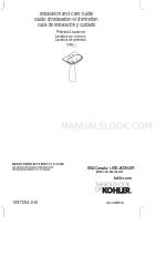 Kohler Cimarron 2363-1-47 Installation And Care Manual