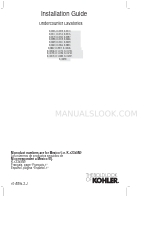 Kohler Compass K-2298 Installatiehandleiding