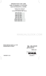 Kohler Compass K-2298 Manuale di installazione e cura