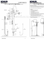 Kohler Components 77984T-9E Instrucciones de instalación