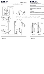 Kohler ELEVATION 72675T-C7 Installatie-instructies