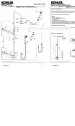 Kohler ELEVATION 72679T-C7 Instrukcje instalacji