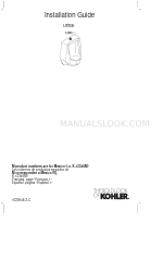 Kohler Freshman K-4989 Manual de instalación