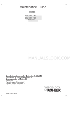 Kohler Freshman K-4989 Manual de mantenimiento