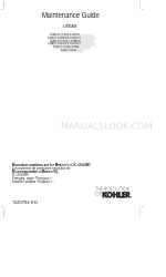 Kohler Freshman K-4989-R Manual de manutenção