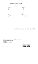 Kohler Iron Works K-7103 Manuale di installazione