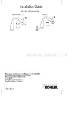 Kohler K-10430 Installatiehandleiding