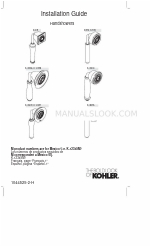 Kohler K-10597 Manuel d'installation