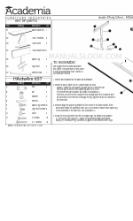 Academia Furniture SCTL-2460 Instructions de montage