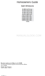 Kohler K-1106 Homeowner's Manual